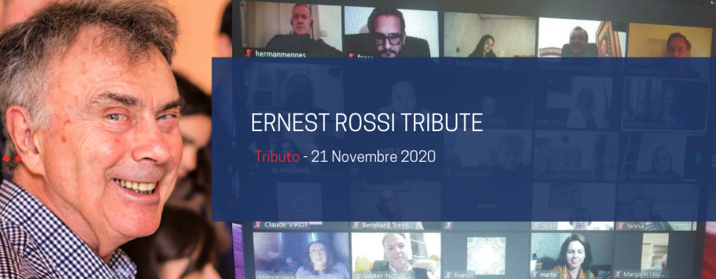 Ernest Rossi Tribute al Polski Instytut Ericksonowski