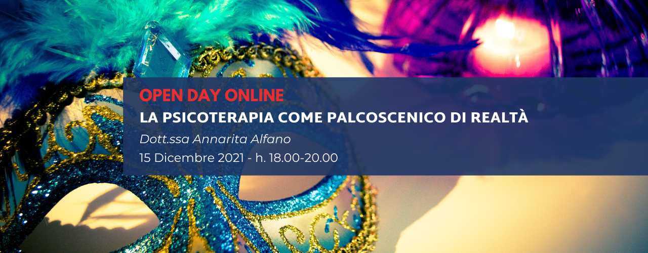 la psicoterapia palcoscenico di realtà open day