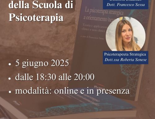 OpenDay | La scelta strategica della scuola di Psicoterapia | Giugno 25