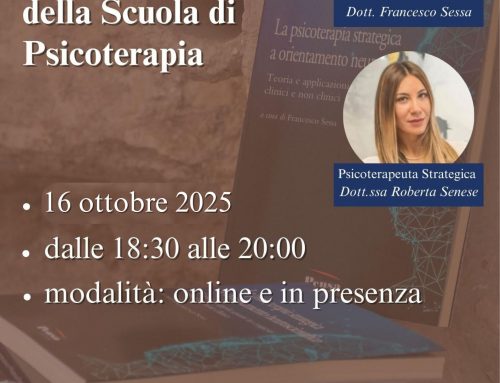 Open Day | La scelta strategica della scuola di Psicoterapia | Ottobre 25