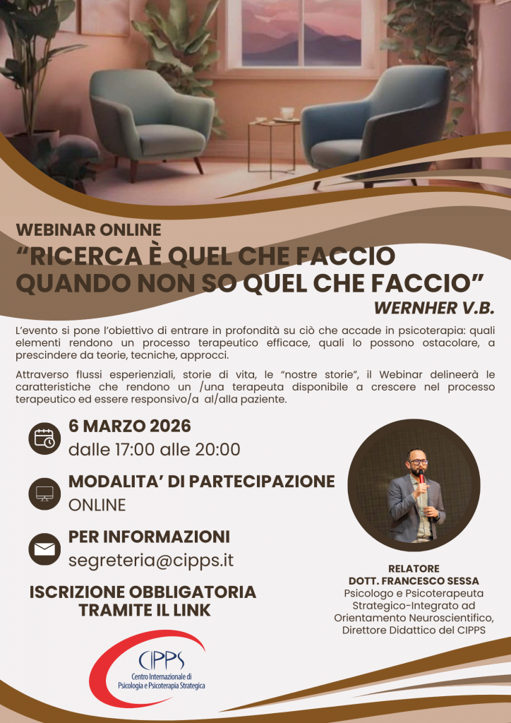 “Ricerca è quel che faccio quando non so quel che faccio”(Wernher V.B.) | Francesco Sessa
