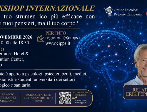 Workshop Internazionale con il prof. Erik Peper | 14 Novembre 2026
